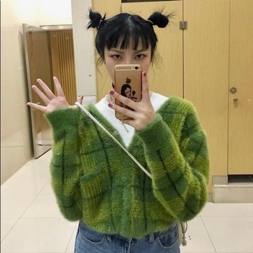 moss frog cardigan 🐸🌼